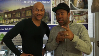 Key and Peele dropped by a shelter to give some cats ridiculous names